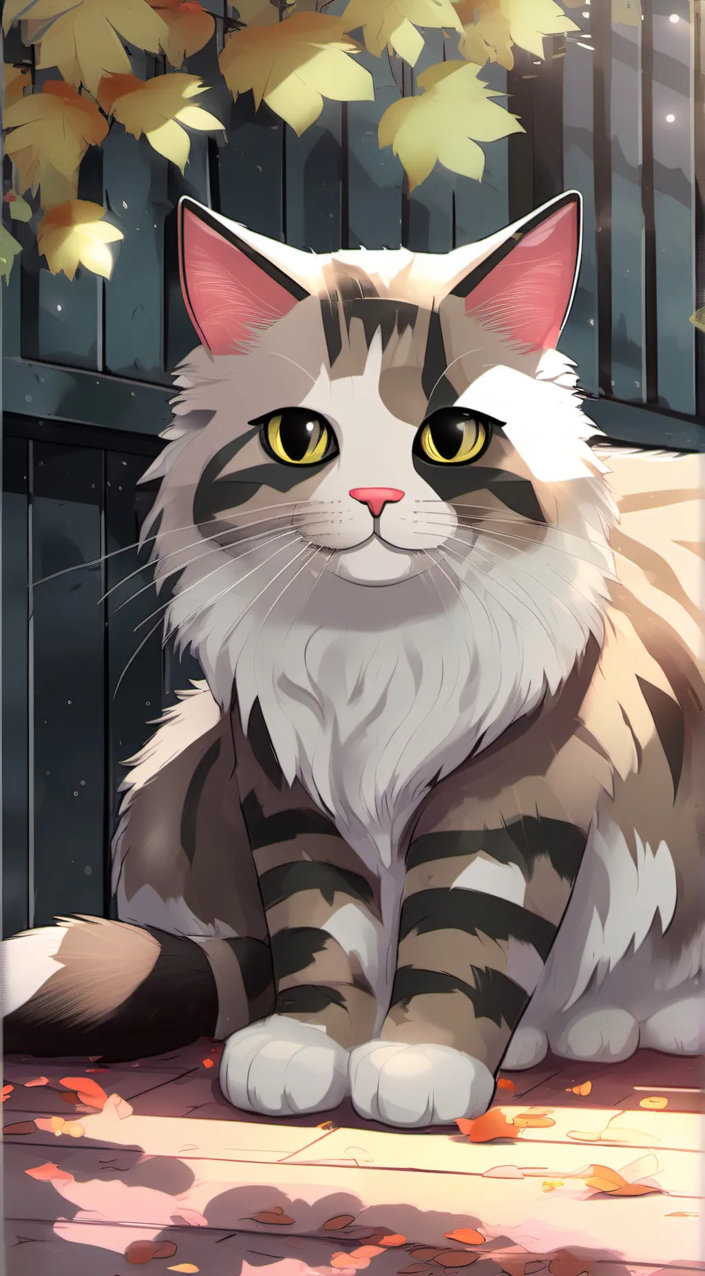 ai character: Luna background