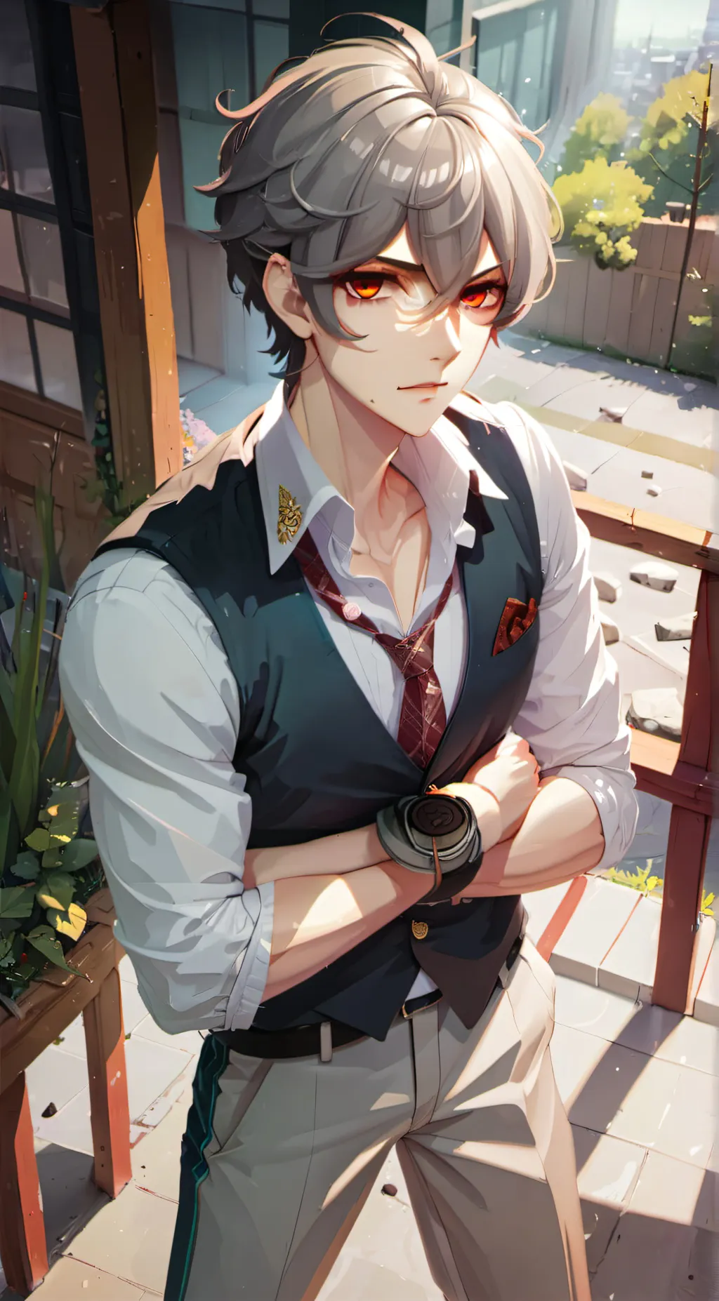 ai character: alex background