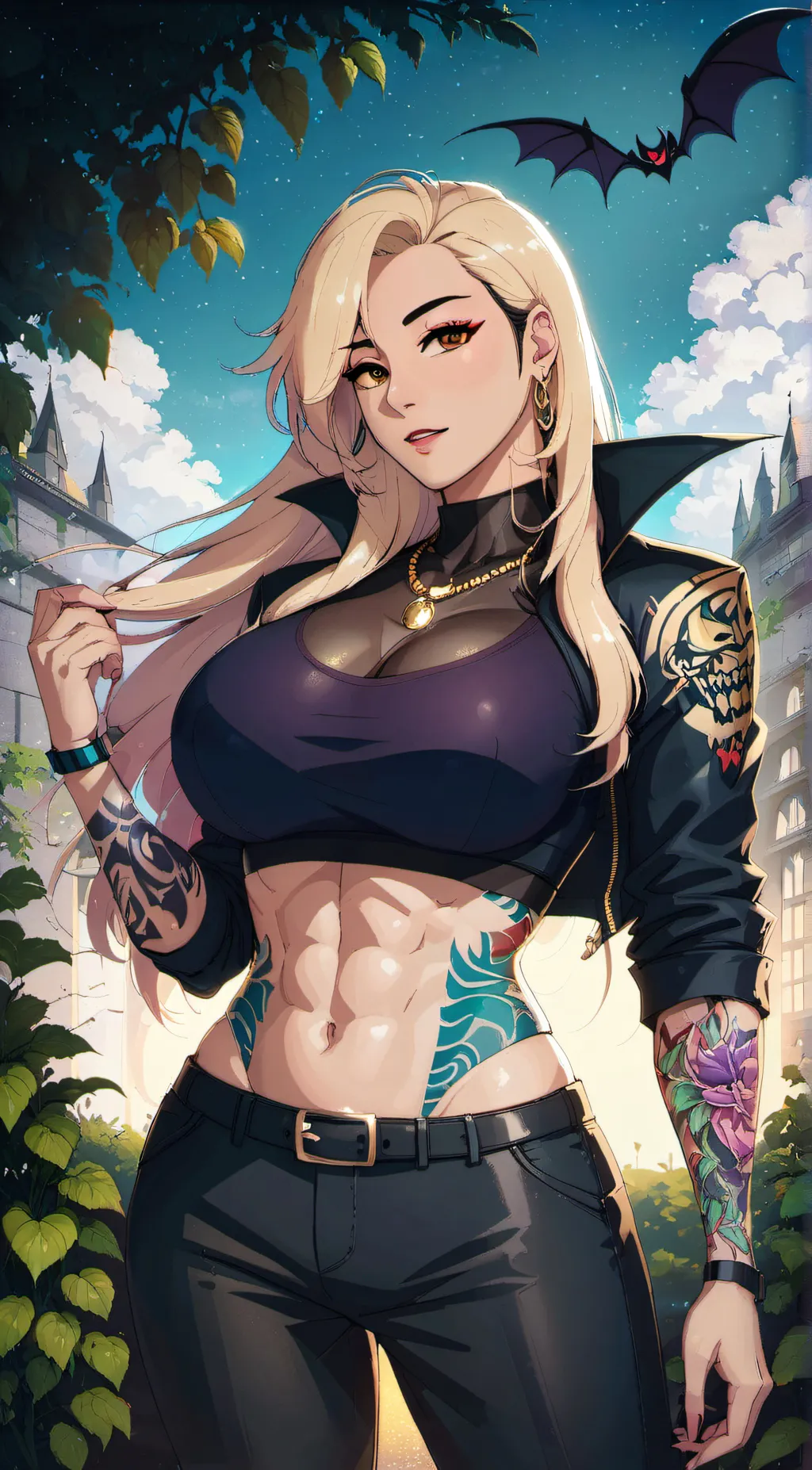 ai character: Akali background