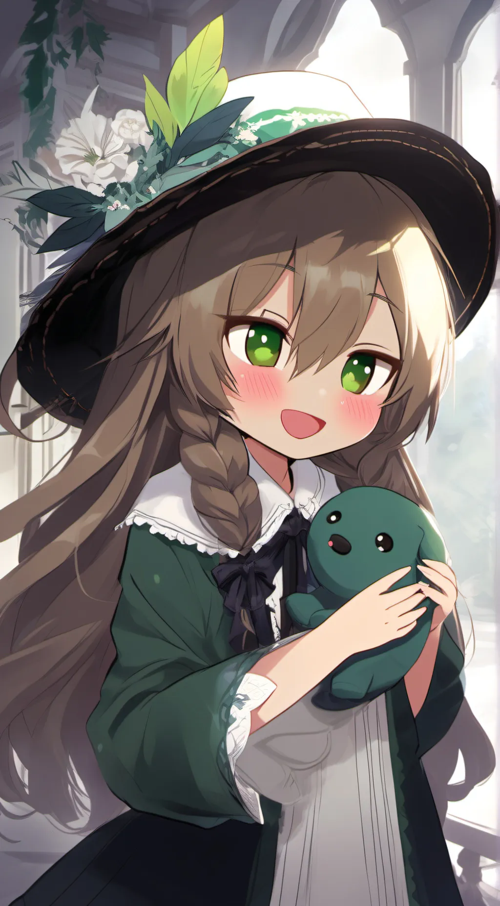 ai character: Lily background