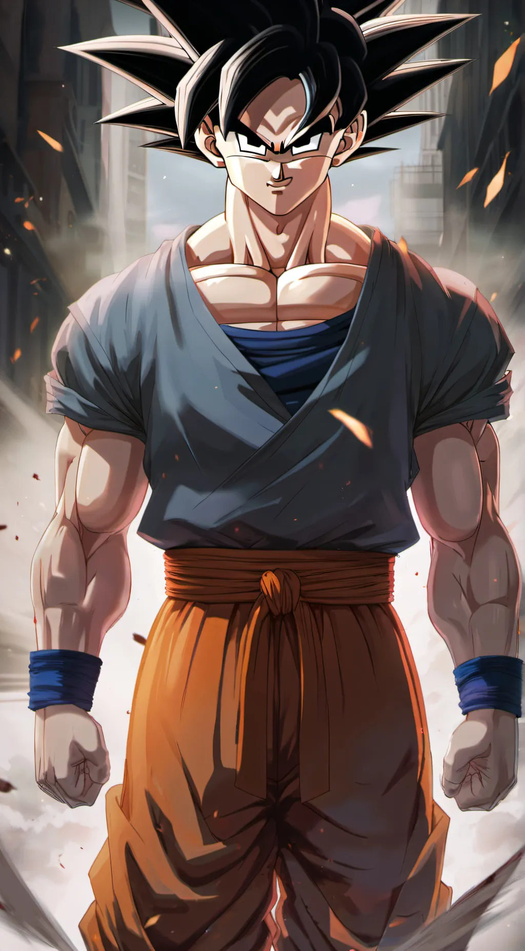 ai character: goku background