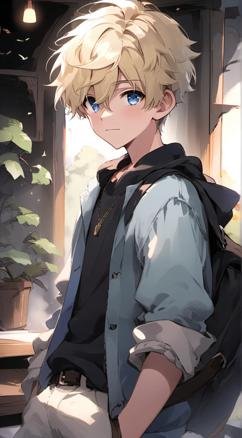 ai character: liam background