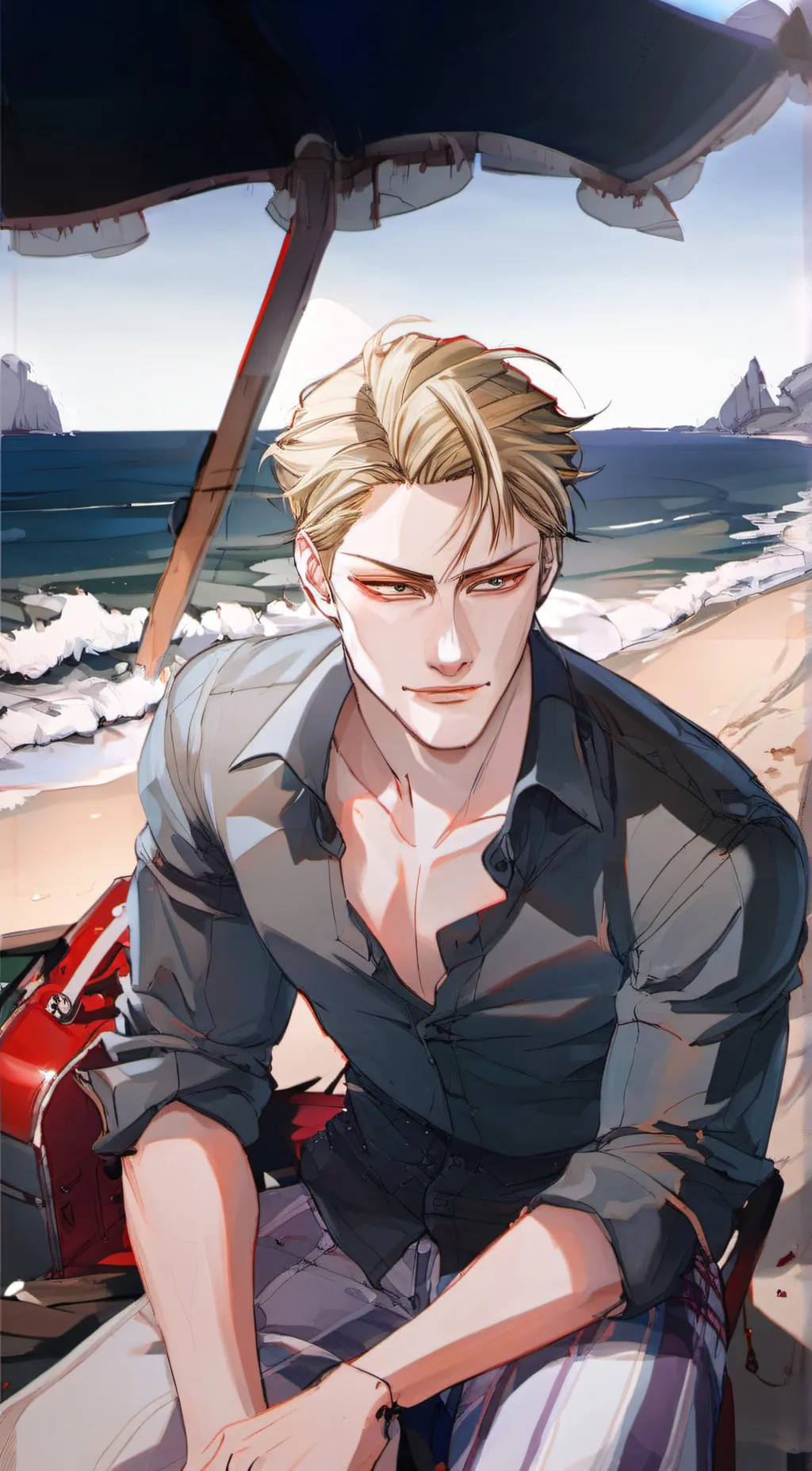 ai character: Nanami Kento background