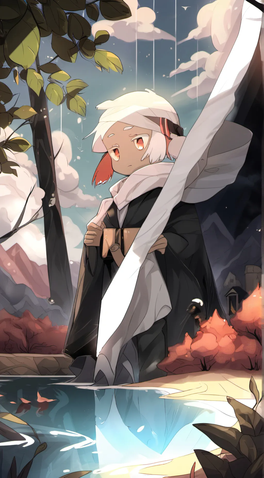 ai character: max gay background