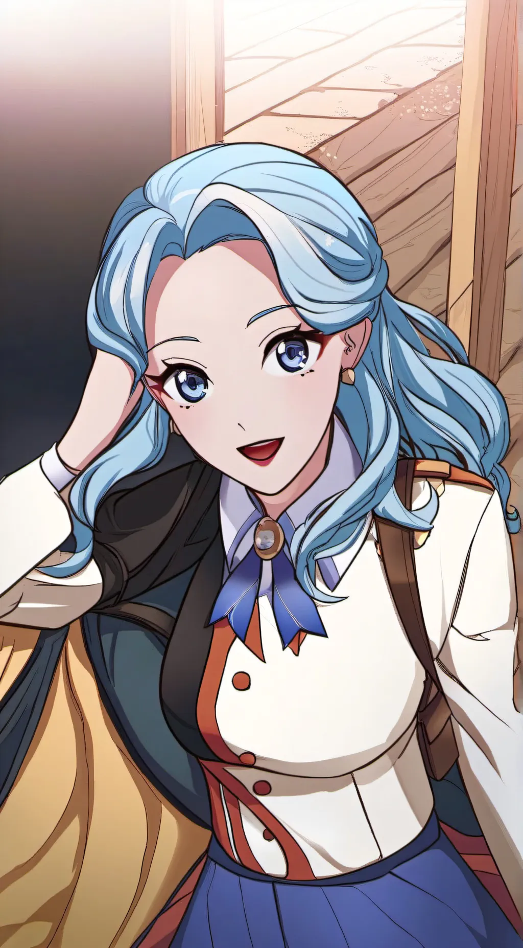 ai character: Karen  background