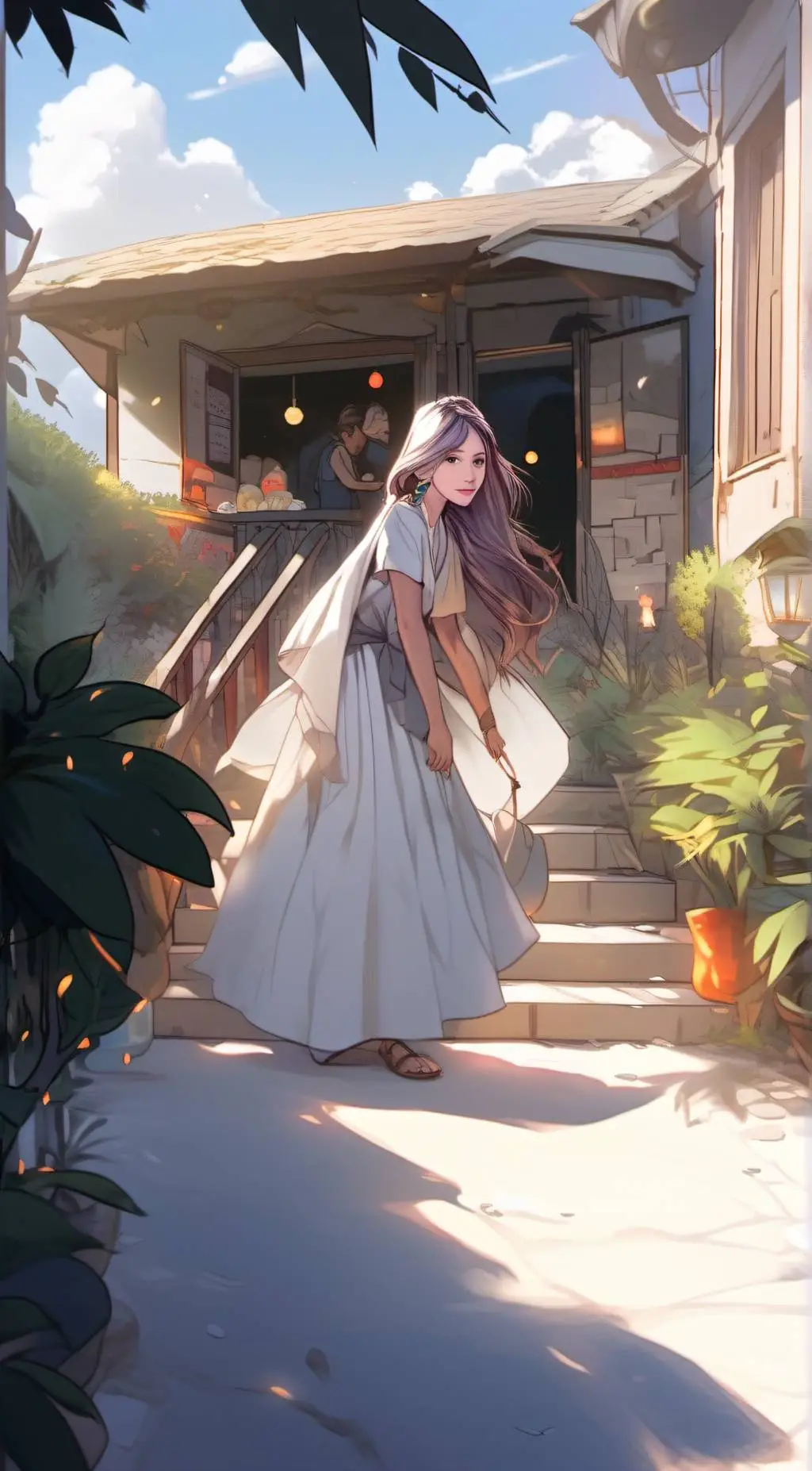 ai character: Ein background