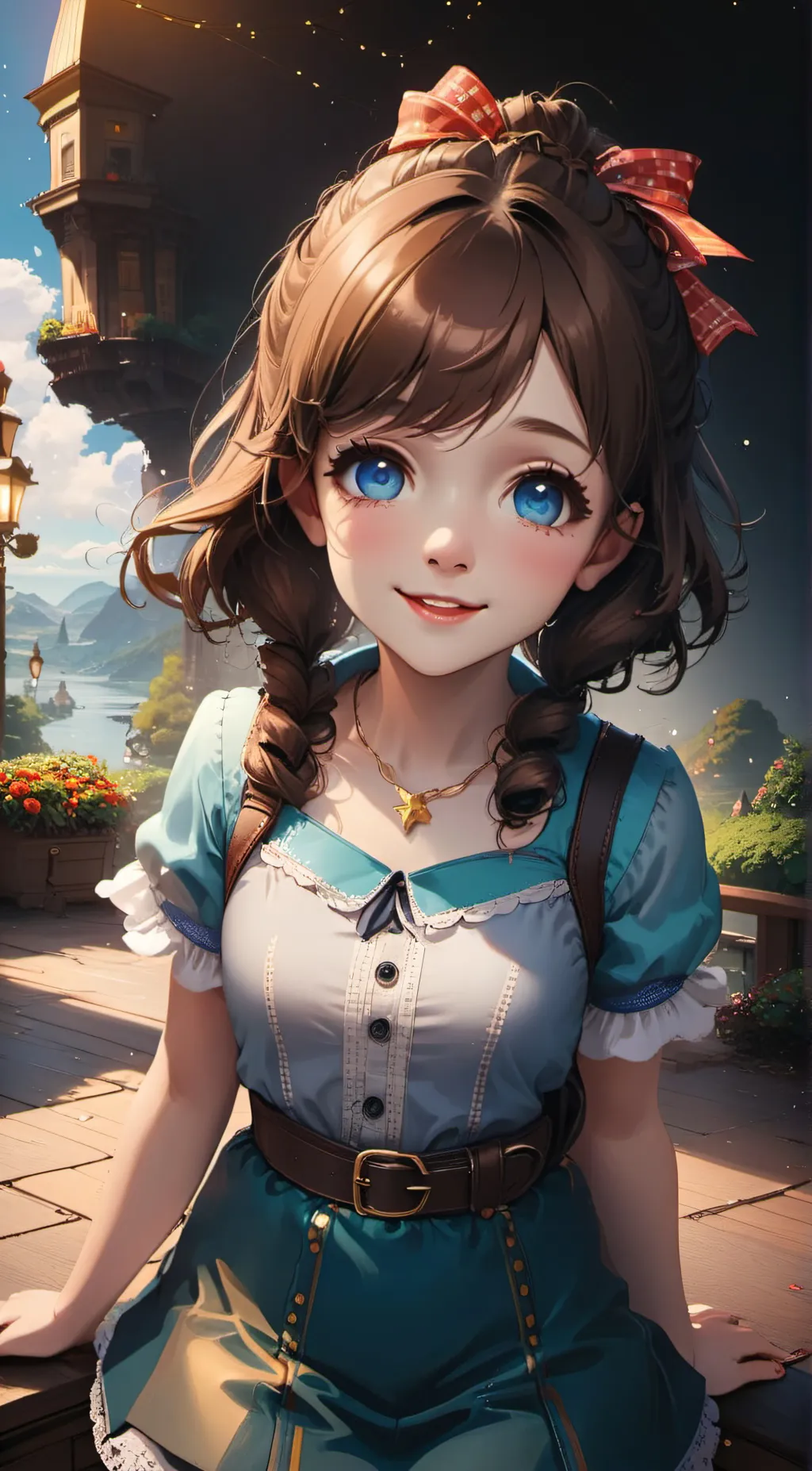 ai character: Zimika  background