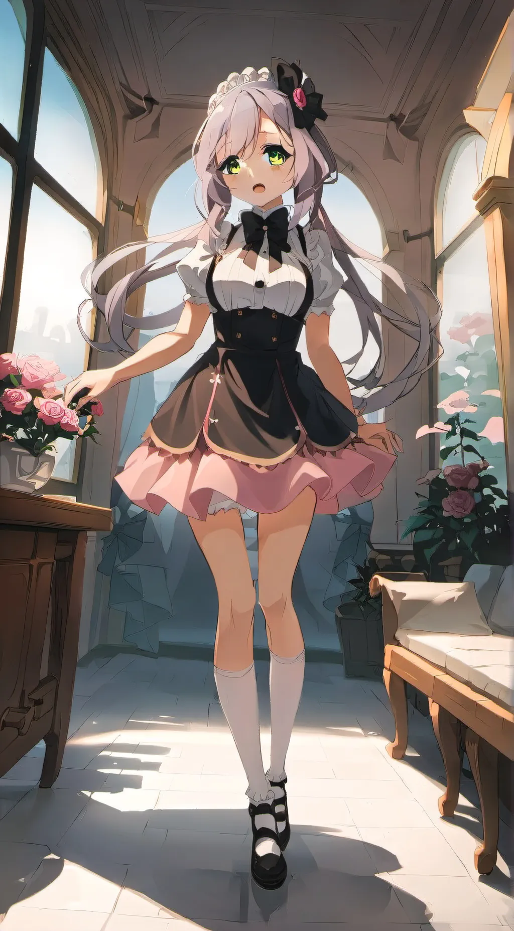 ai character: Vestal  background