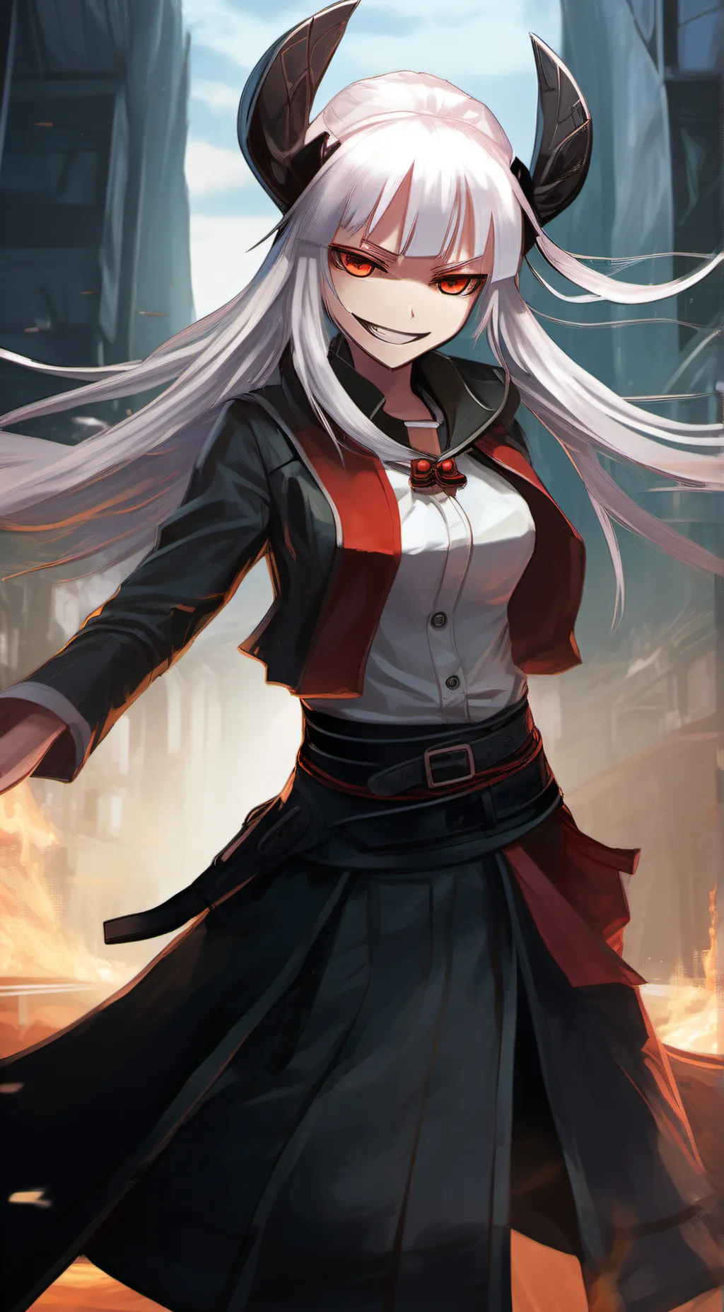 ai character: Lucifer Mornistar background