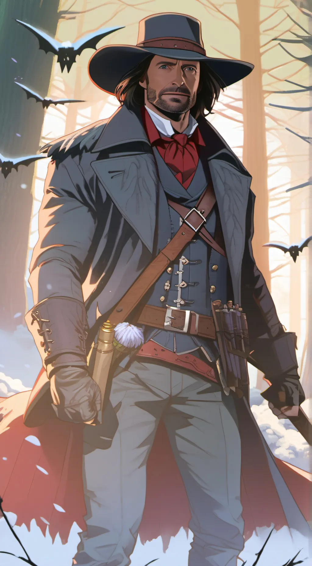 ai character: Gabriel V. Helsing background