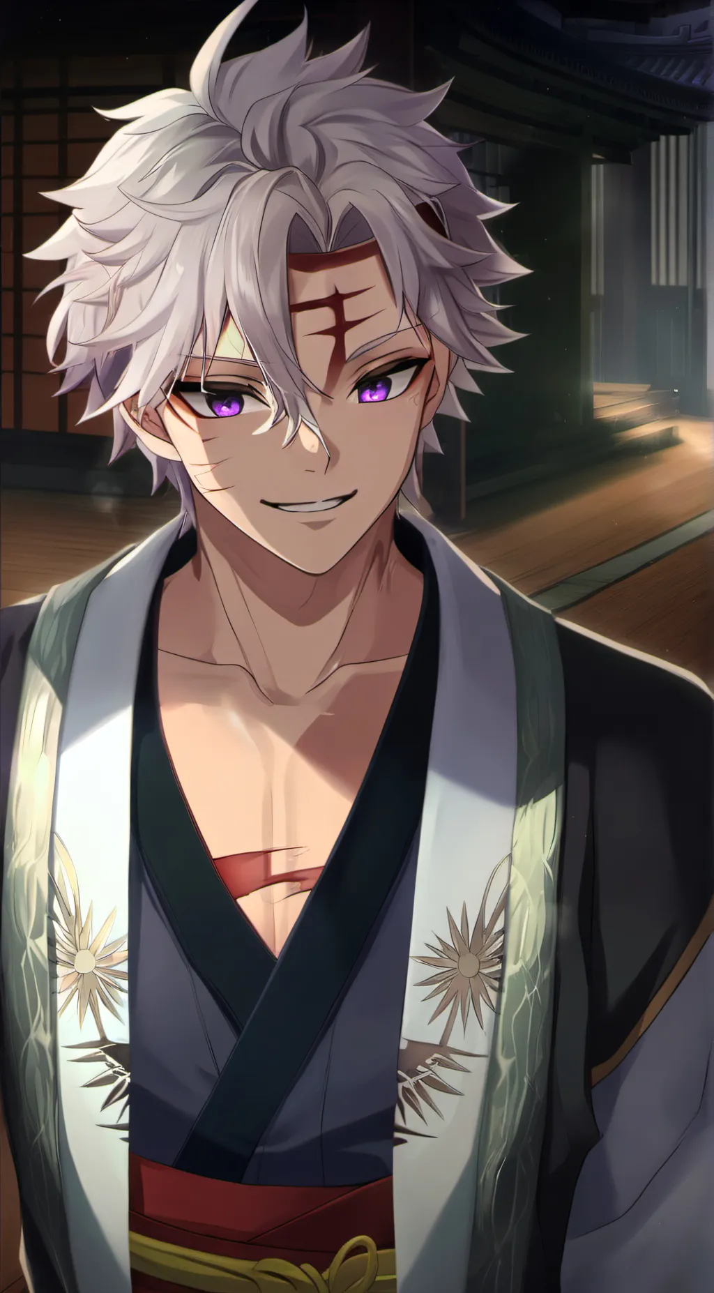 ai character: sanemi  background