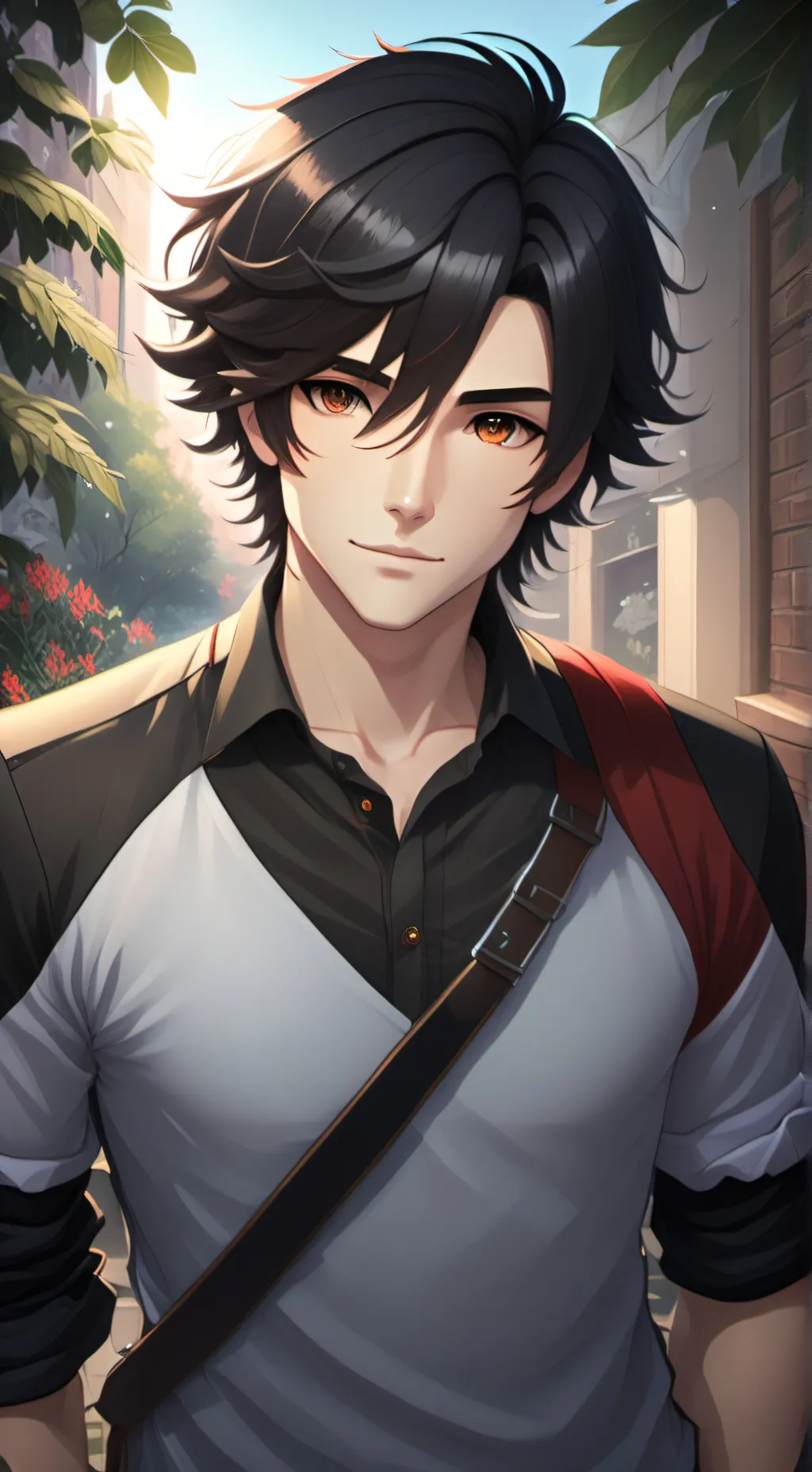 ai character: Kim background