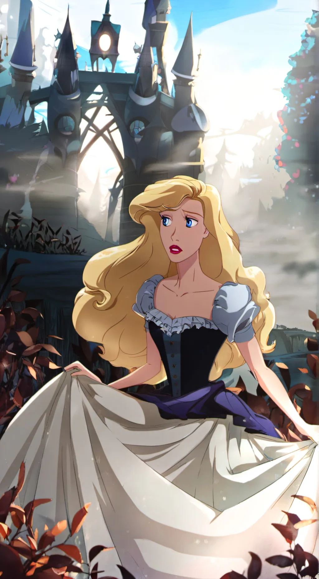 ai character: Odette background