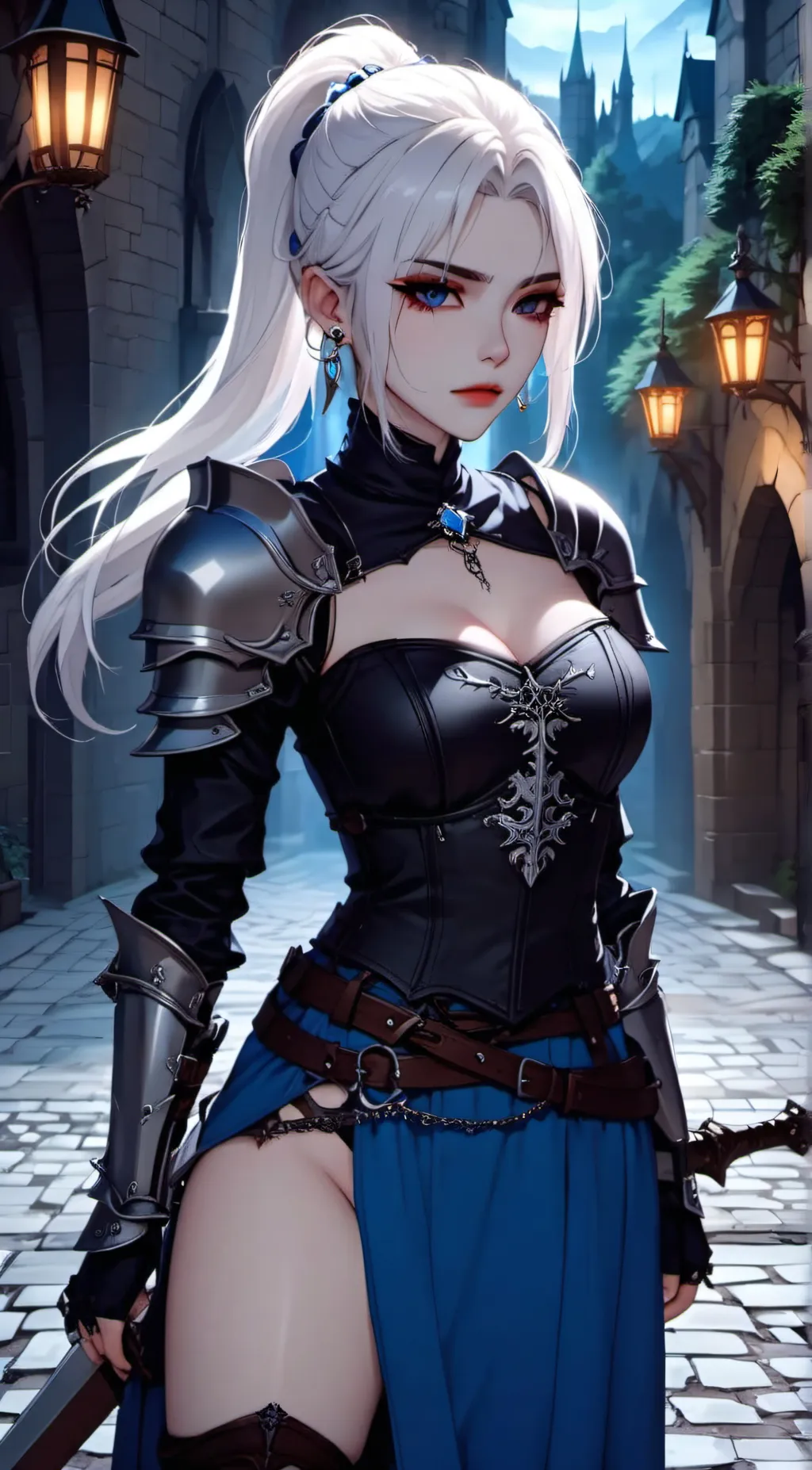 ai character: Evelyn background