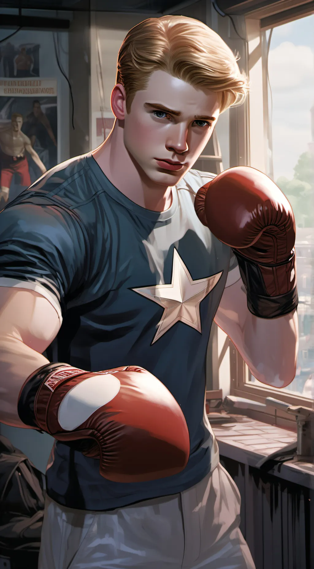 Talkie AI - Chat with Steve Rogers 