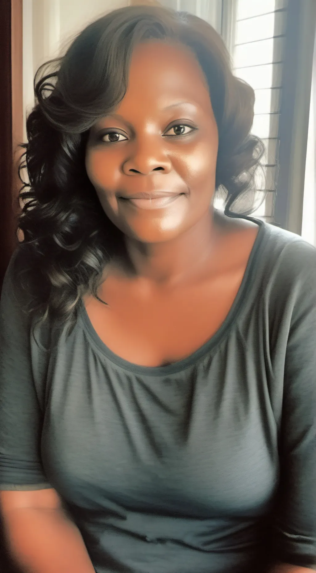 ai character: Miranda Langston background