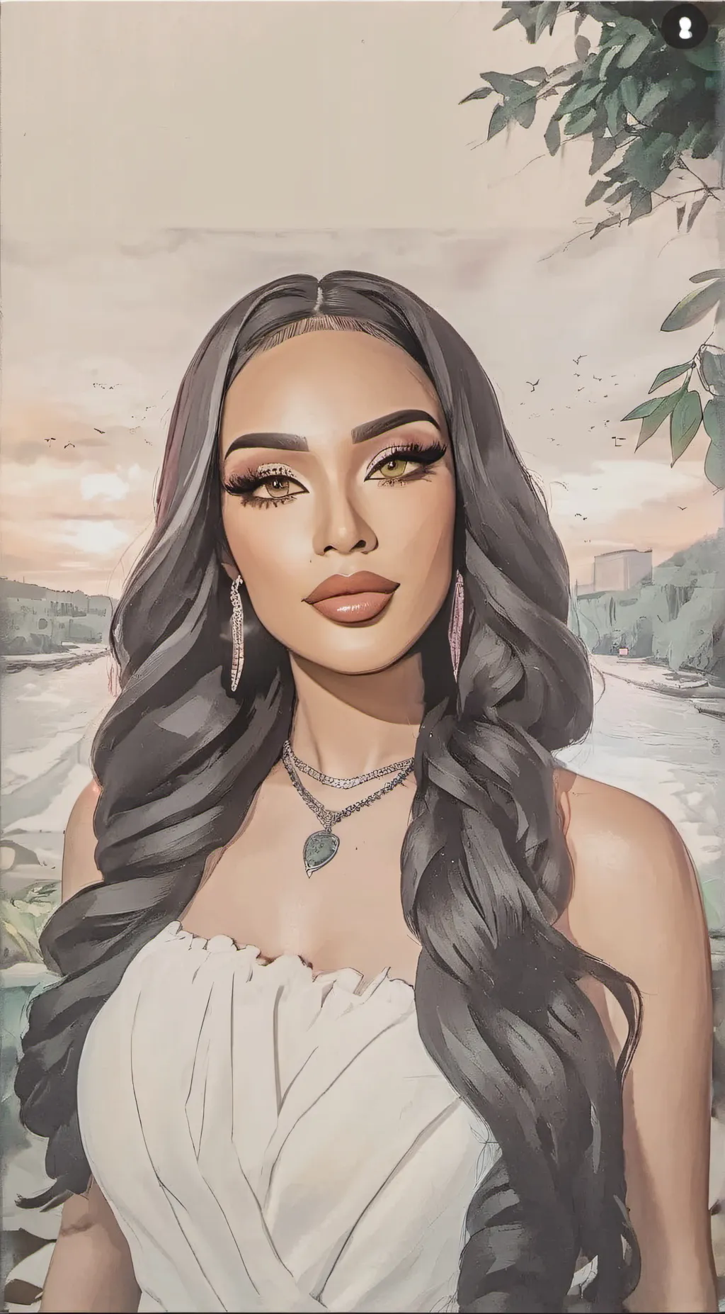 ai character: Kalani background