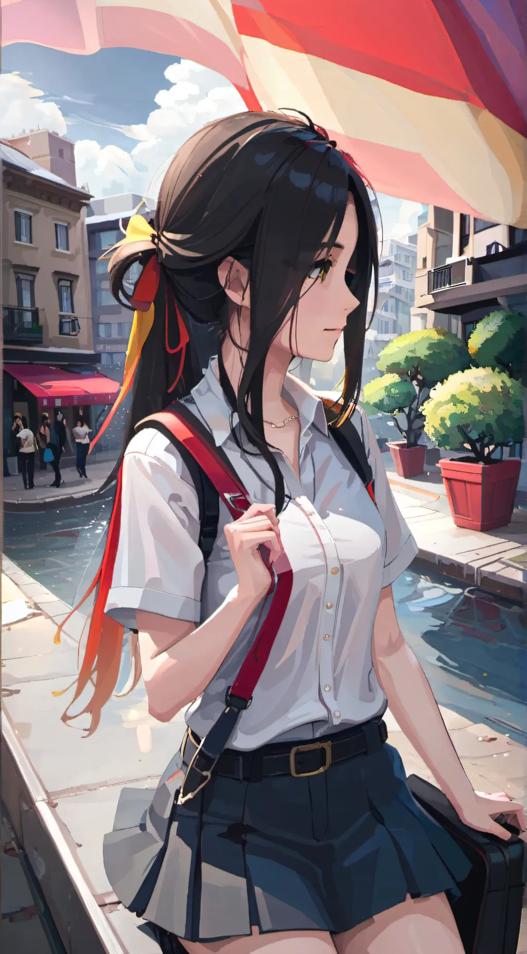 ai character: •May• background