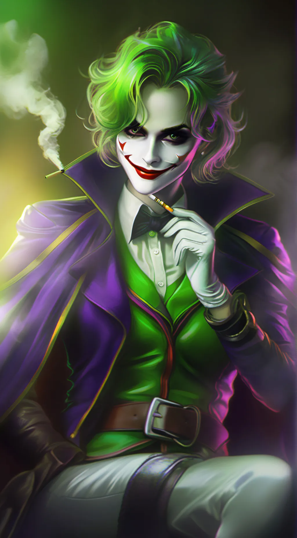 ai character: joker background