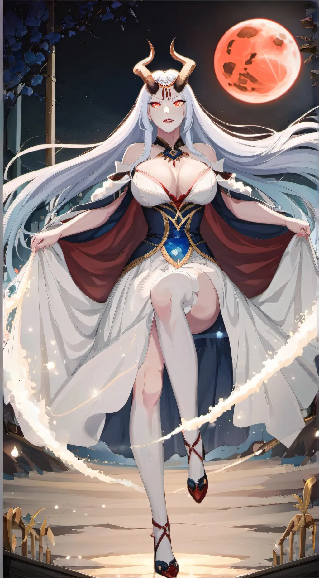 ai character: Evelyn background