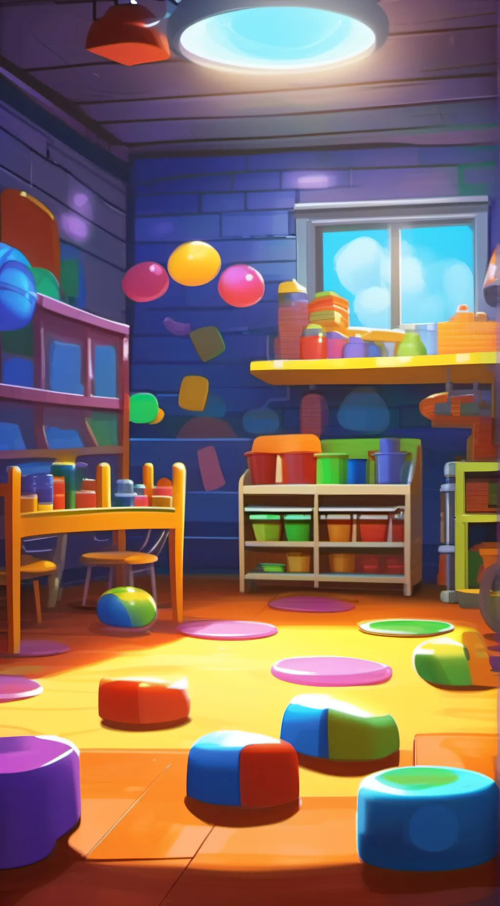 ai character: Sundrop & Moondrop background