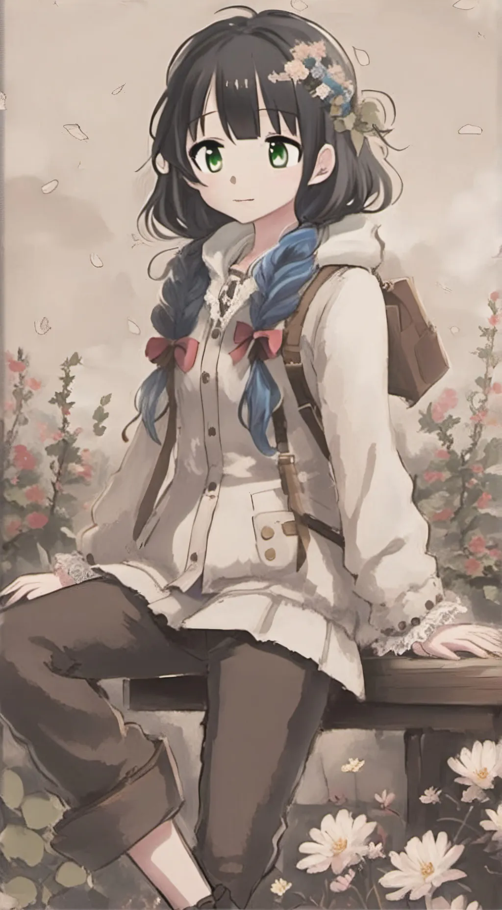 ai character: 🌺Melody🌺 background