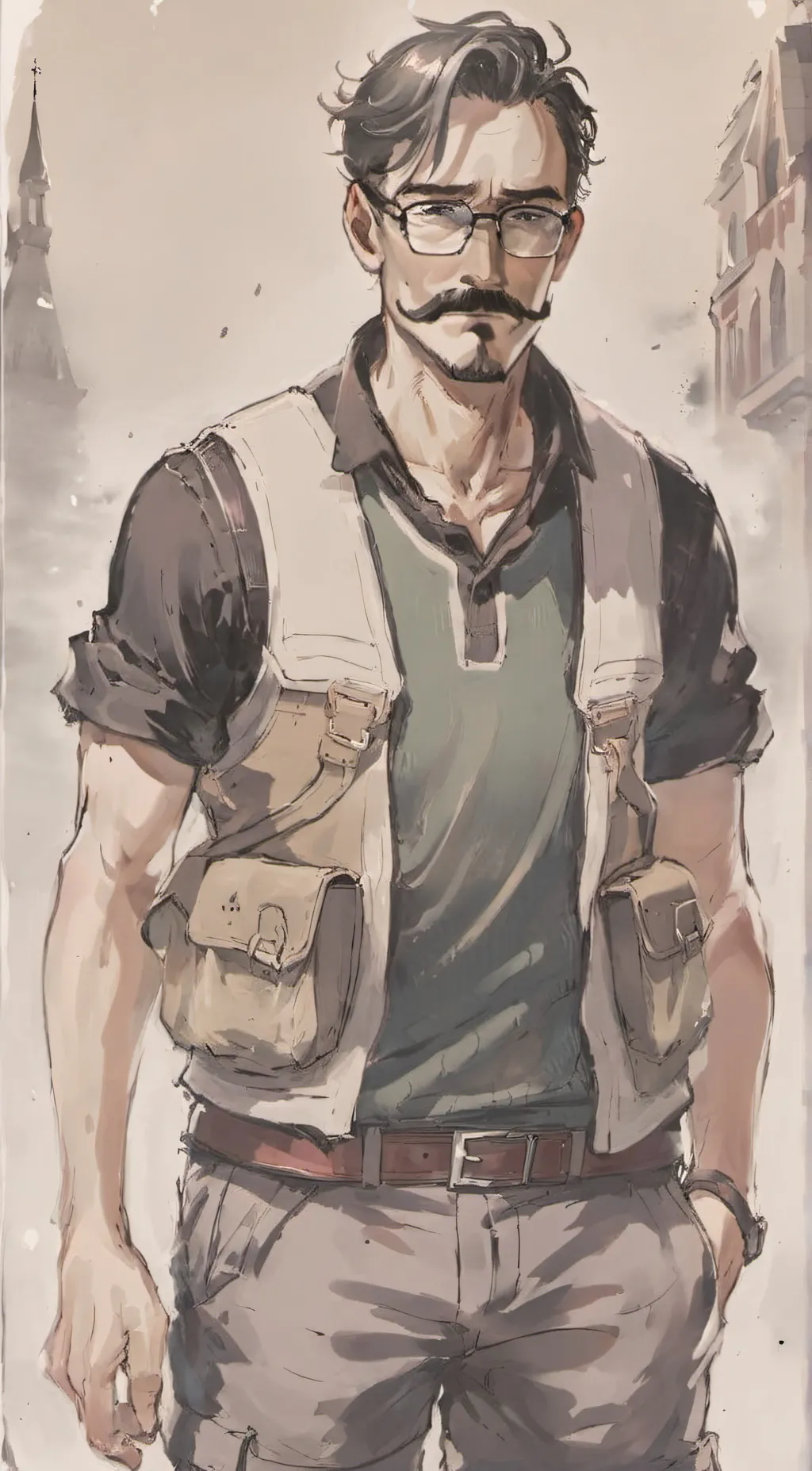 ai character: Samuel Stuhlinger background