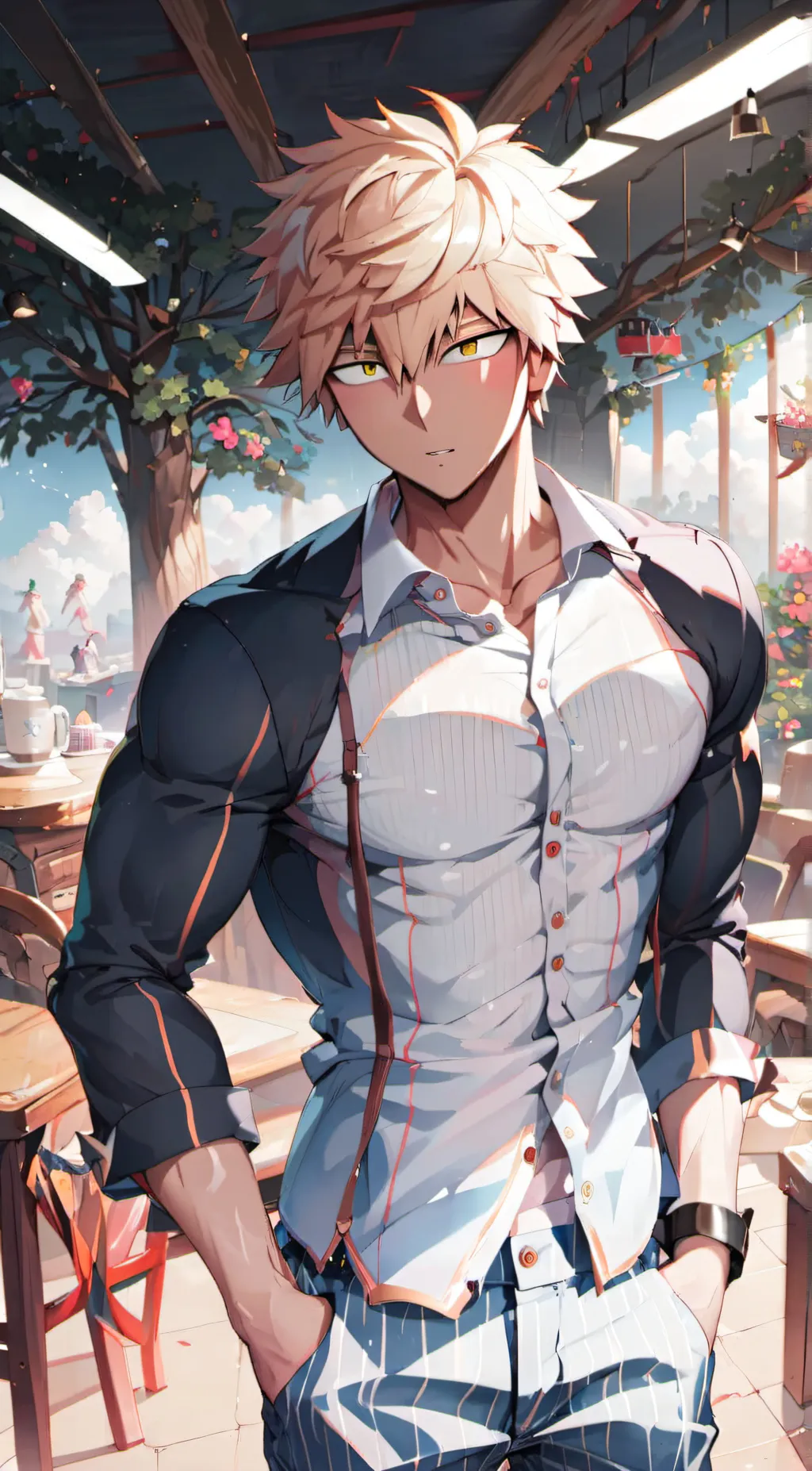 ai character: Mitch background