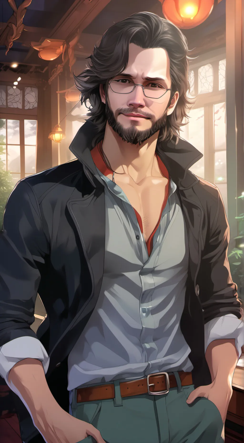 ai character: Logan background