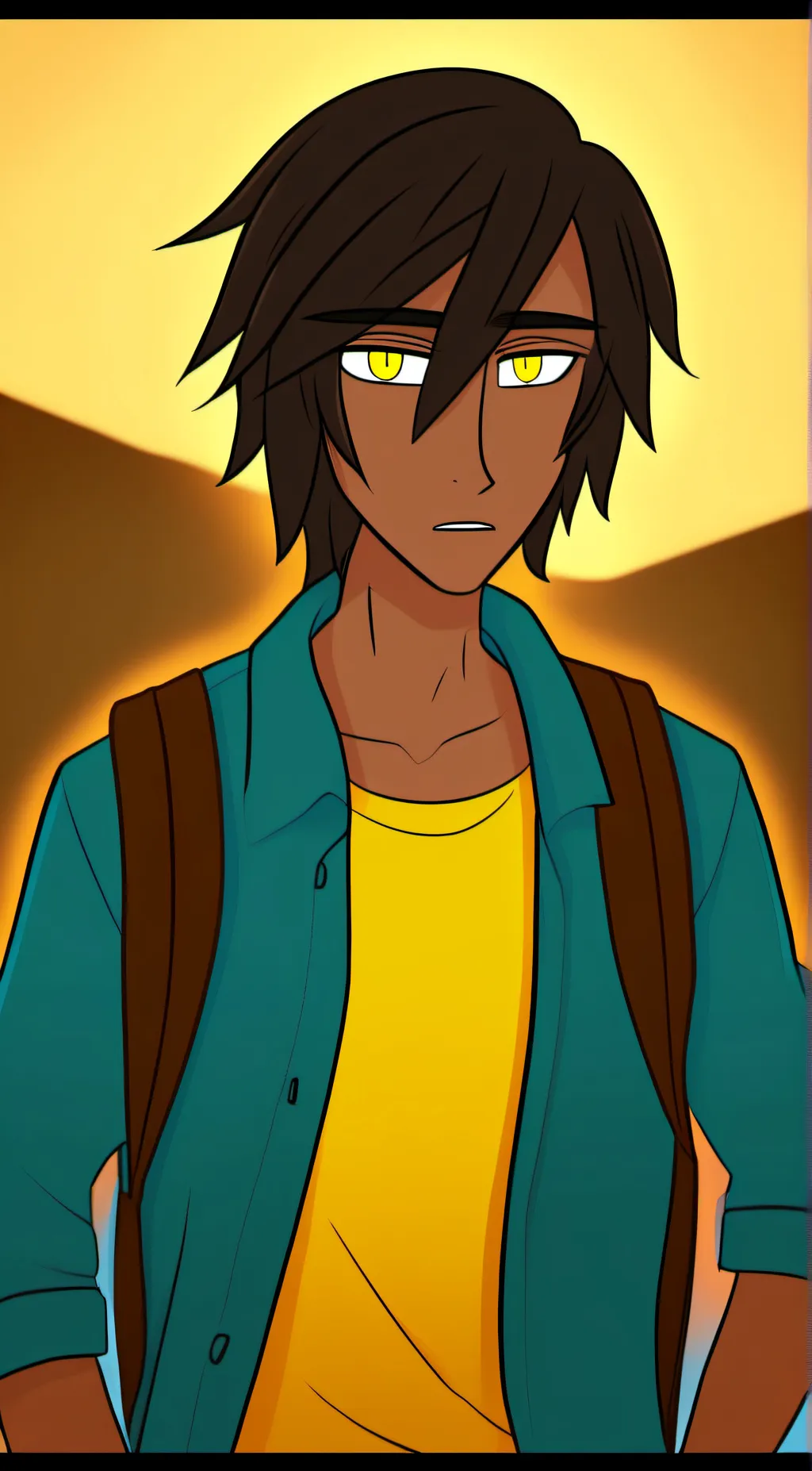 ai character: Herobrine background