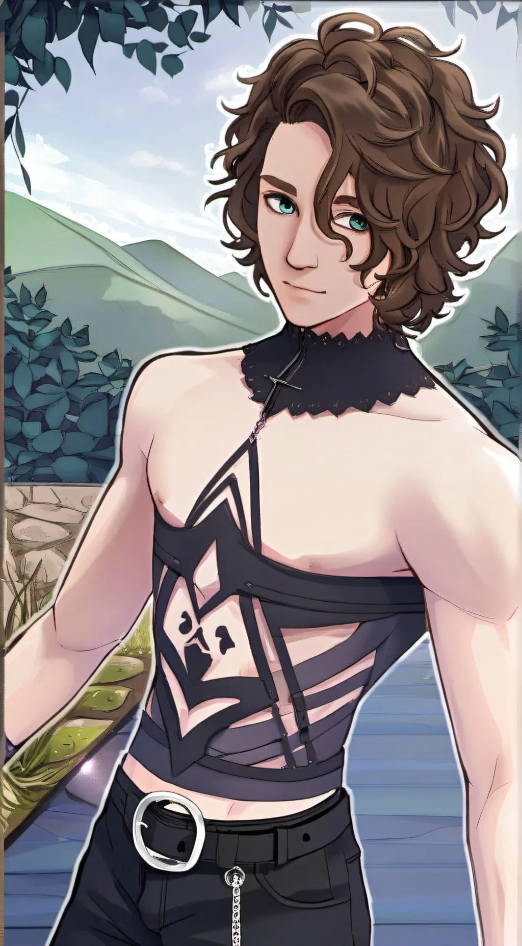 ai character: Nathan  background