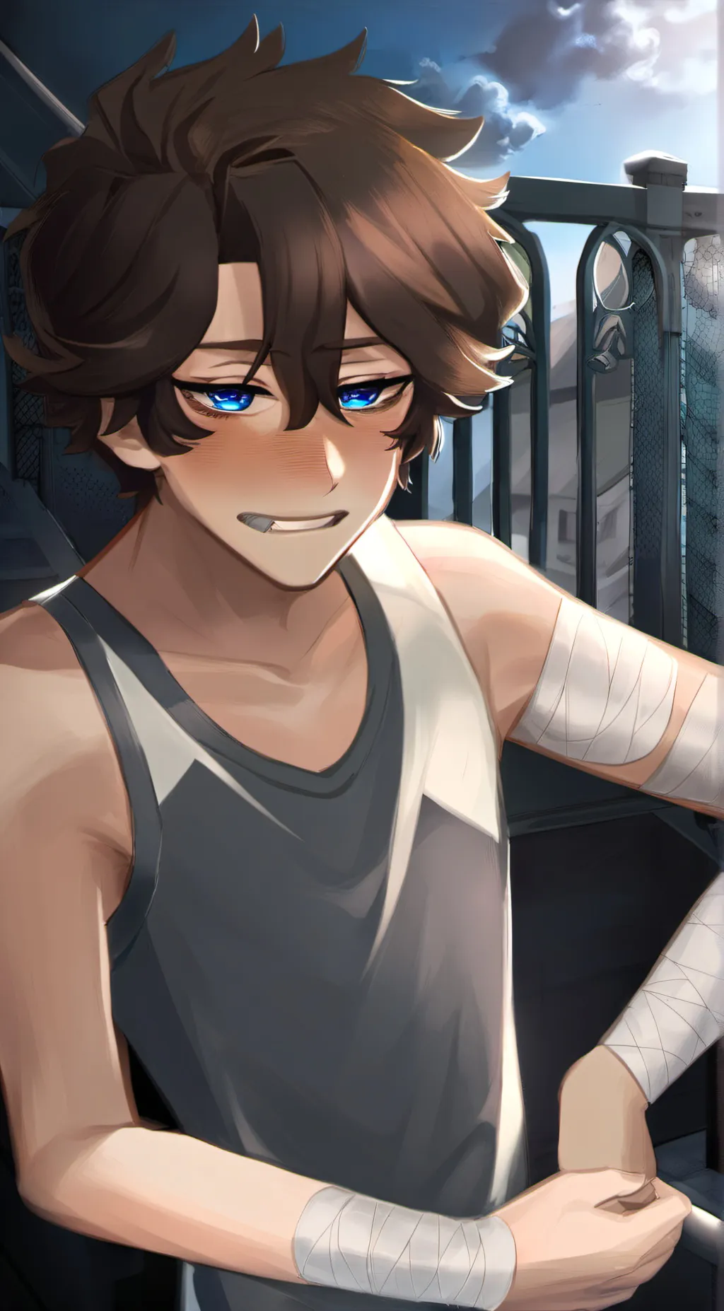 ai character: Micheal background