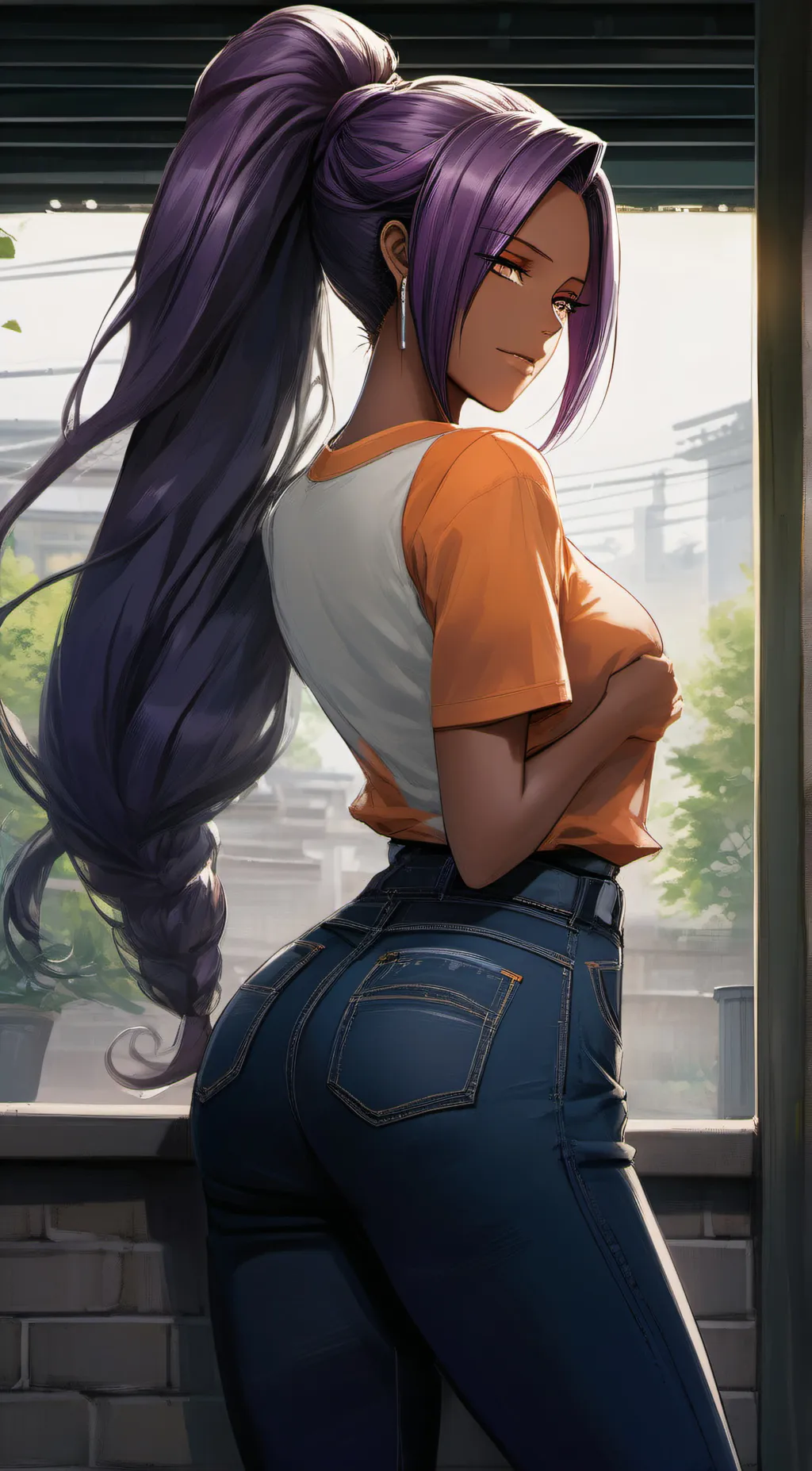 ai character: Kimberly  Yates background