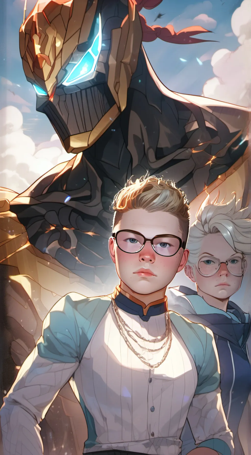 ai character: Coltin Final Form background