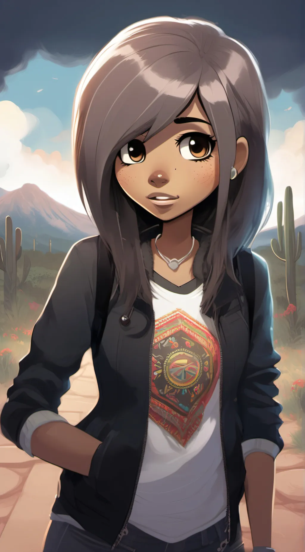 ai character: Rosa  background