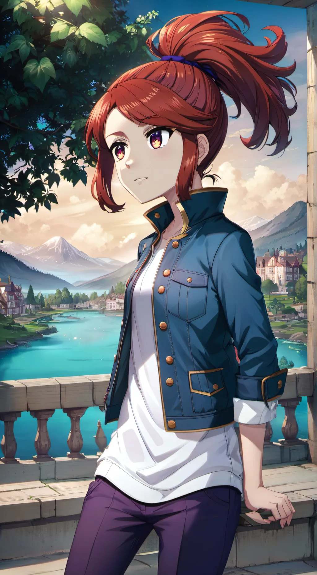 ai character: Acorn background