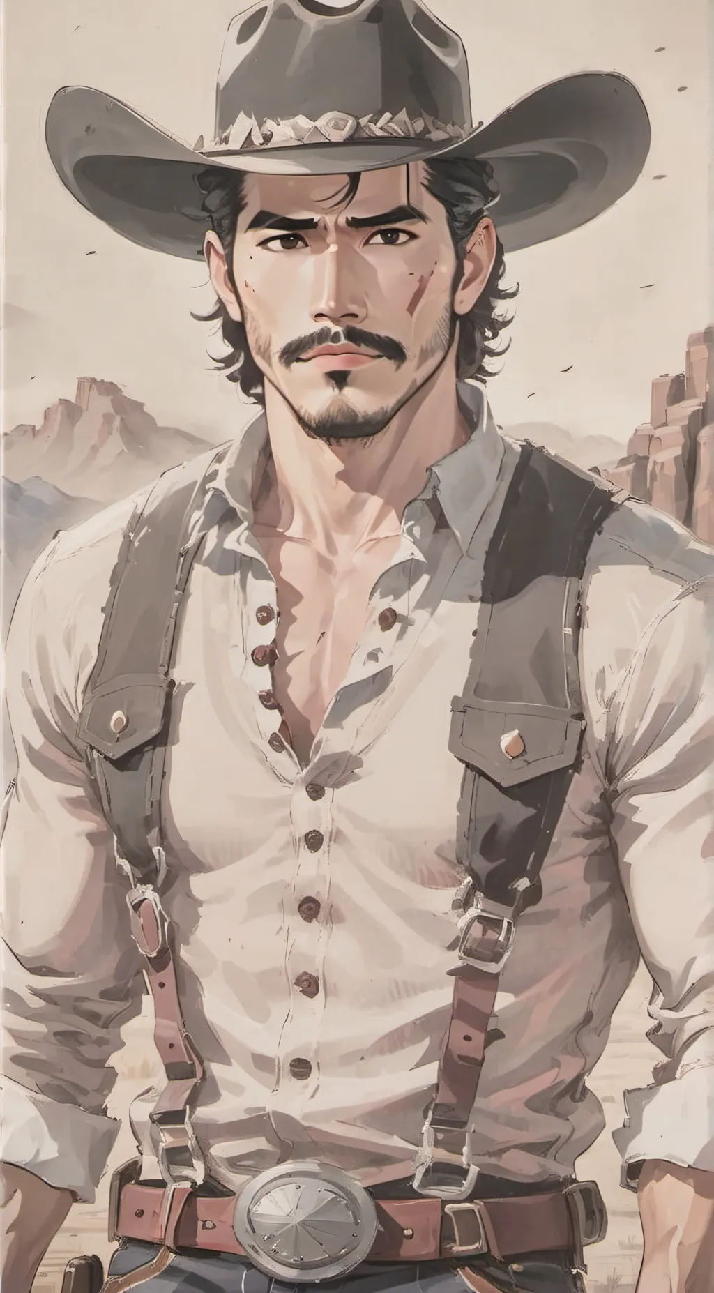 ai character: Joaquín Estella background