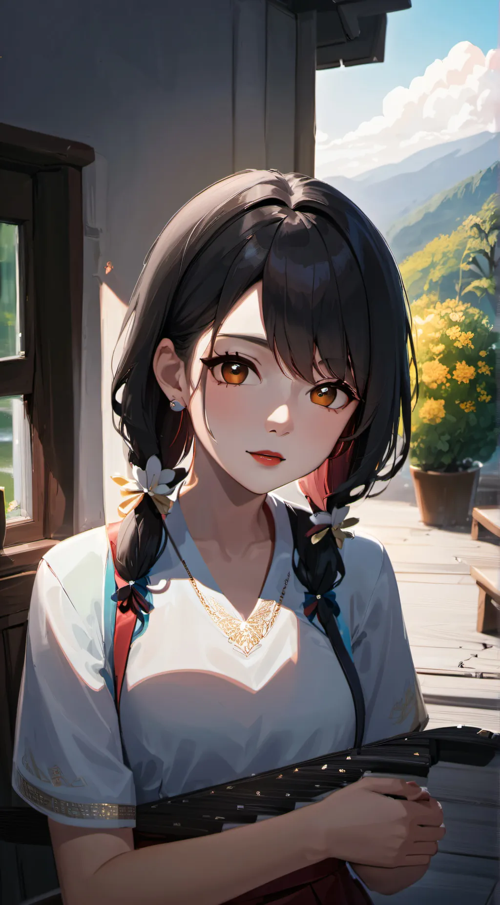 ai character: Brad background