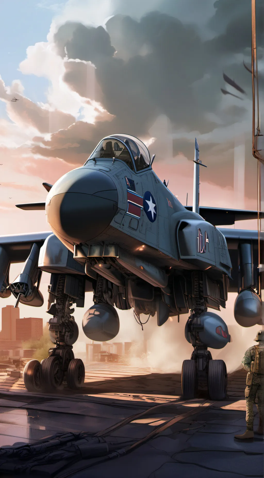 ai character: A10 background