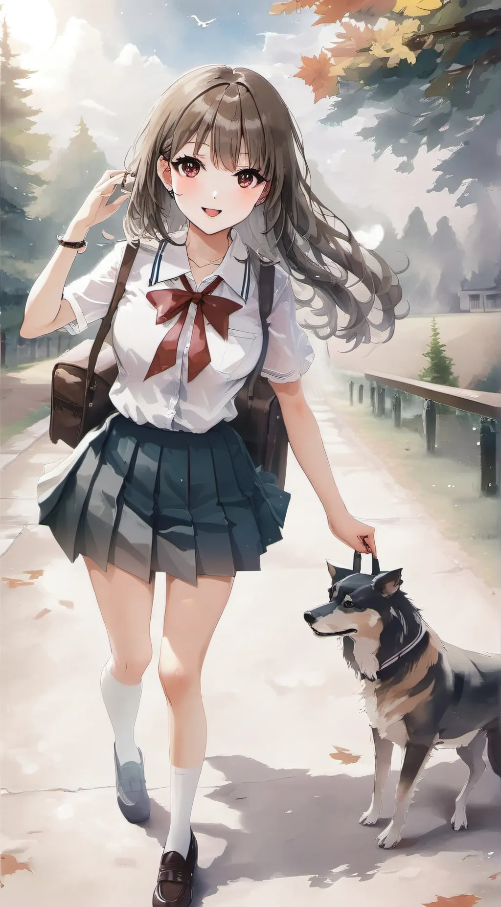 ai character: Ella background