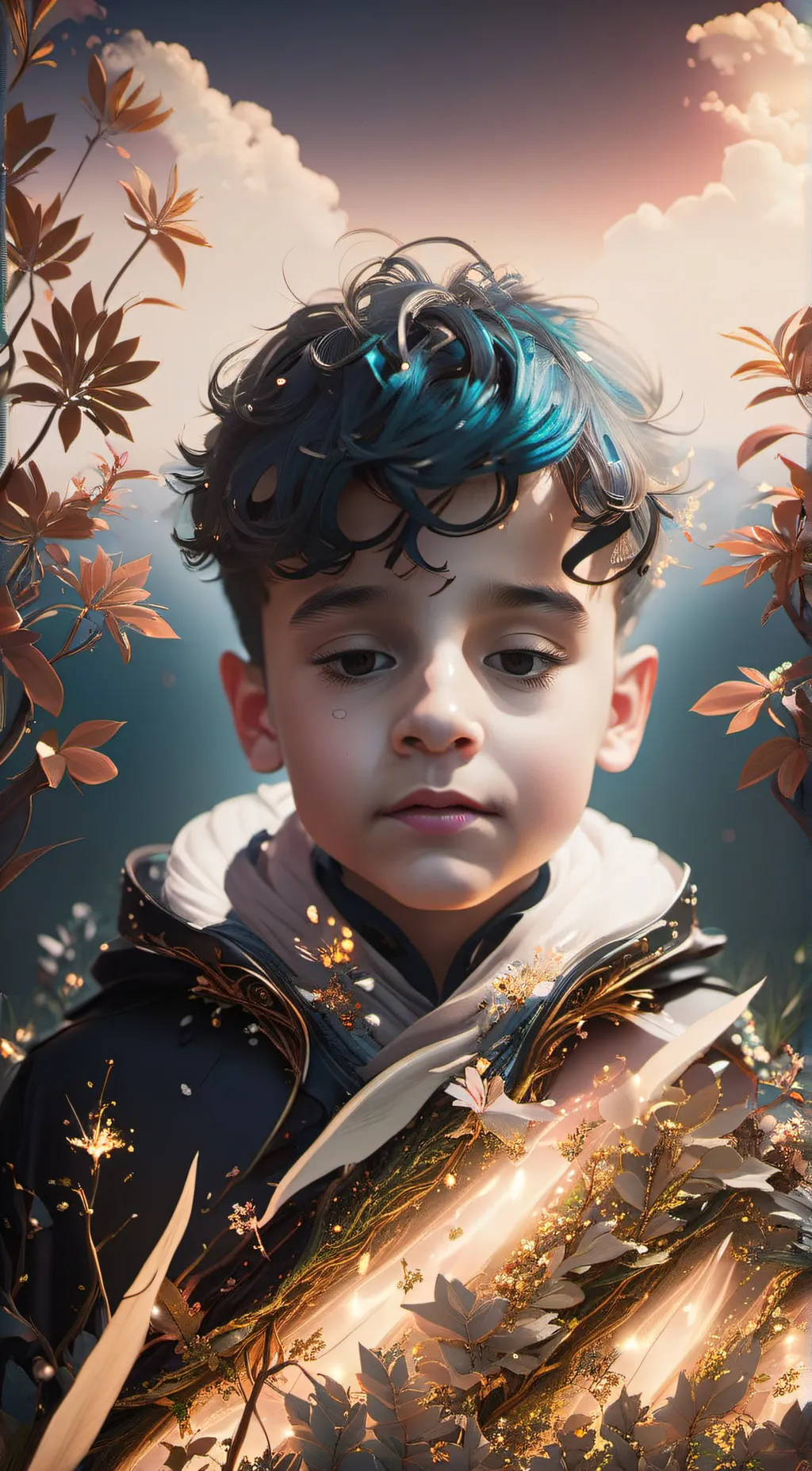 ai character: Little Timmy. background