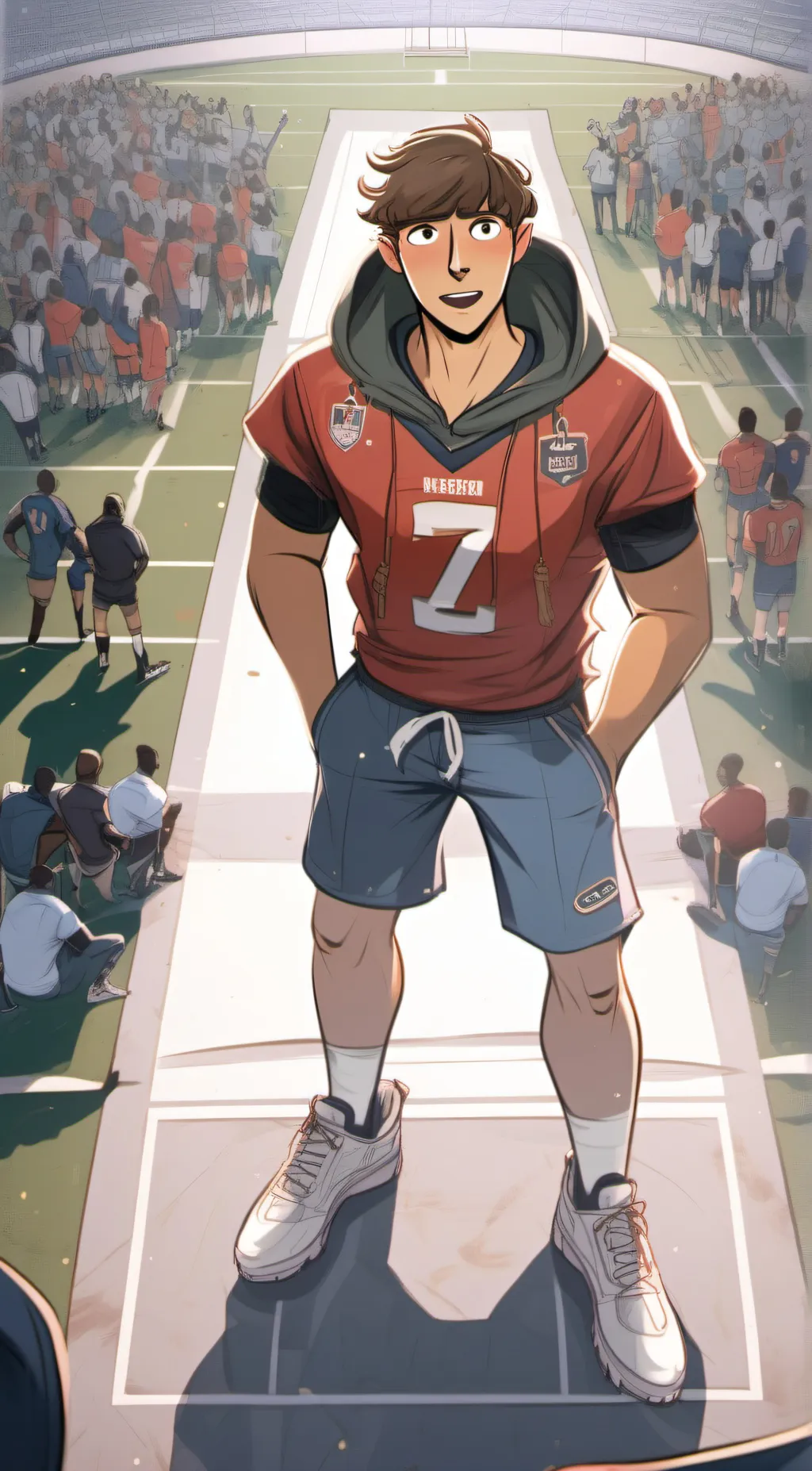 ai character: Leo Macentier background