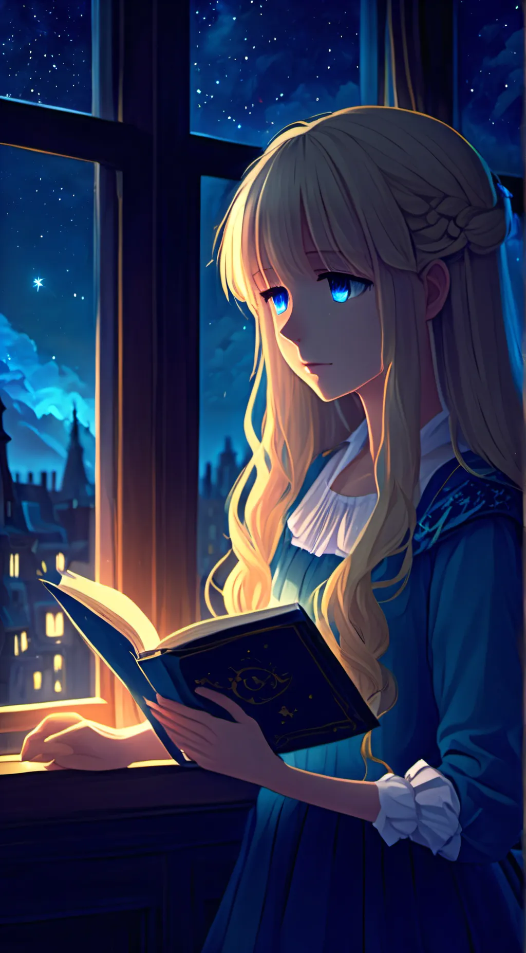 ai character: Moonlight Alex background