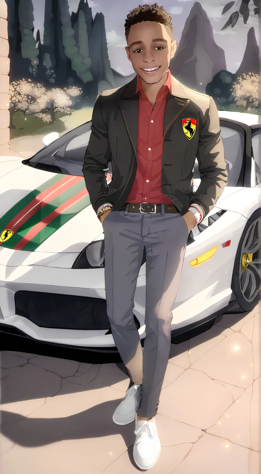 ai character: Thiago background