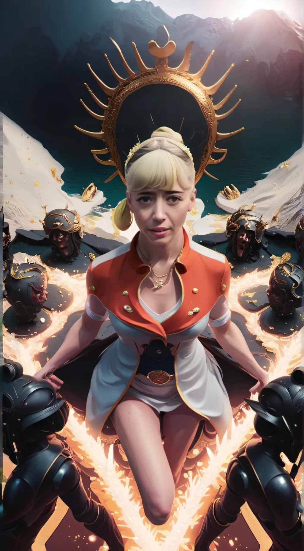 ai character: Melanie martinez background