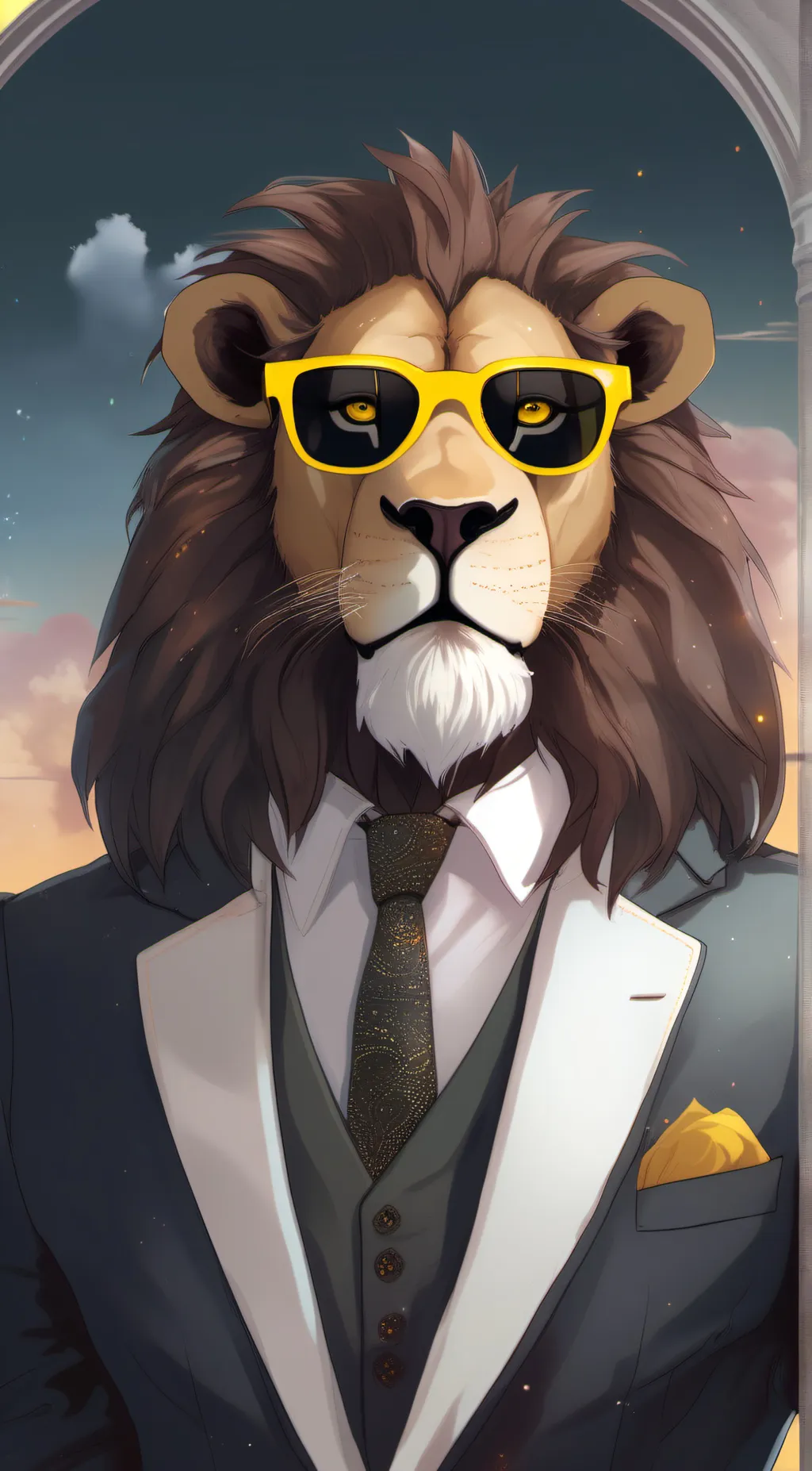 ai character: drooper  background