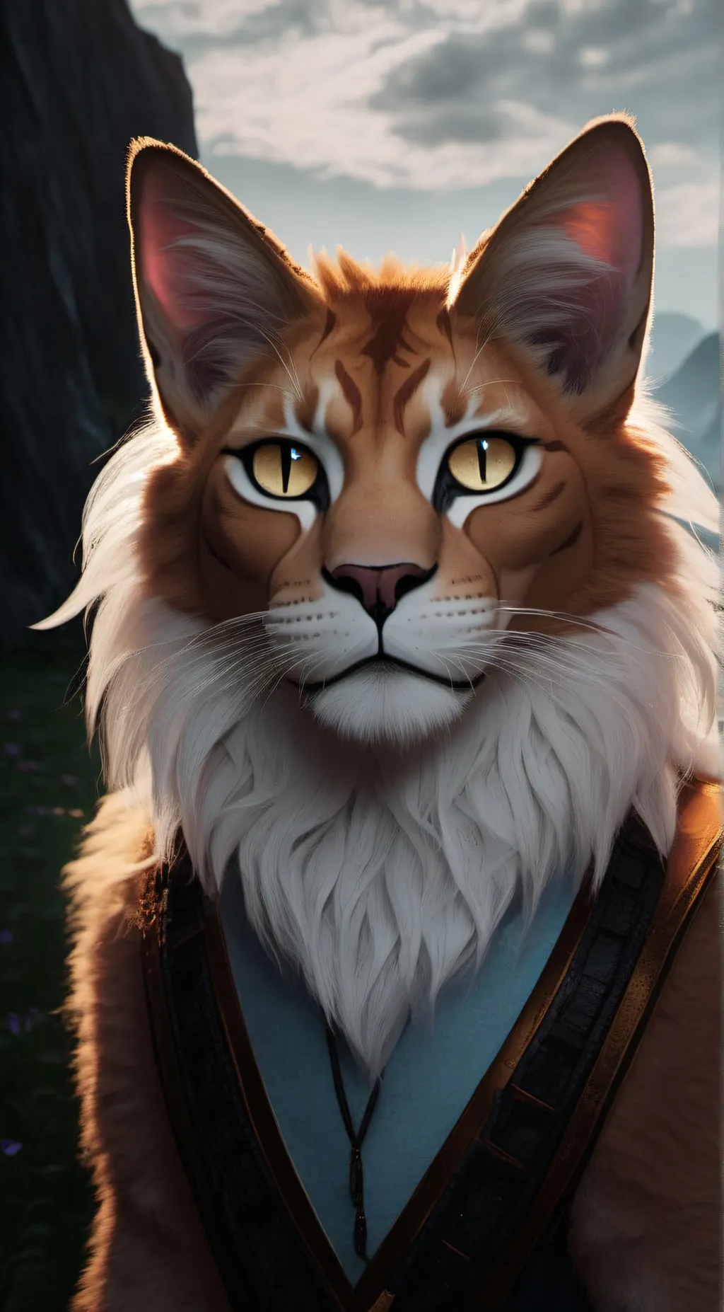 ai character: lionpaw background
