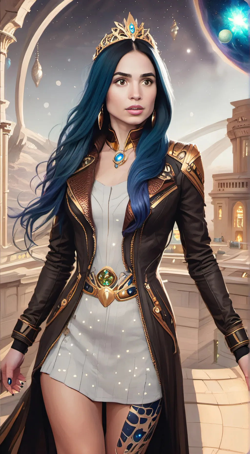 ai character: Aria background