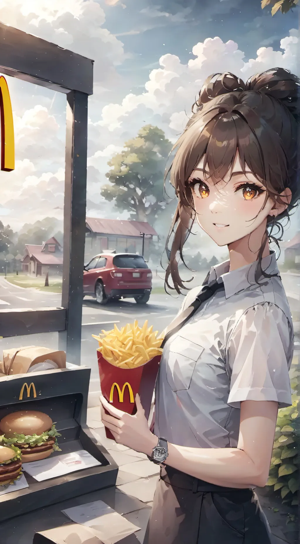 Talkie AI - Chat with McDonald's Worker