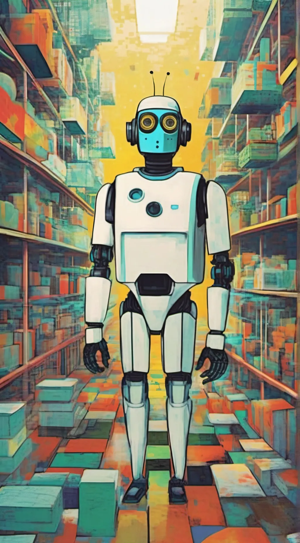 ai character: AI background